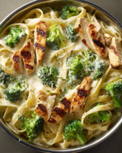 creamy chicken alfredo pasta