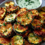crispy zucchini chips basil mayo