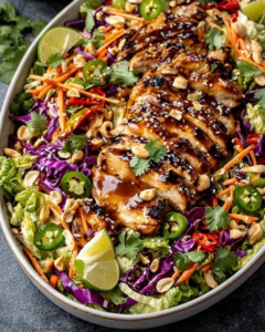 crunchy asian sesame chicken salad