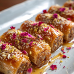 date almond baklava rolls
