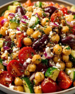 greek chickpea salad