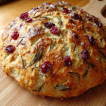 all recipes page 18 no knead rosemary cranberry bread