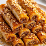 pumpkin spice baklava rolls
