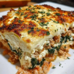 turkey spinach bake