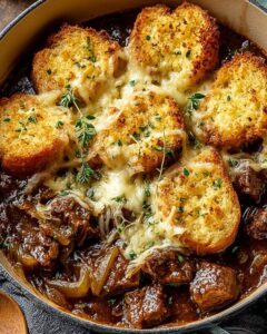 french onion beef stew
