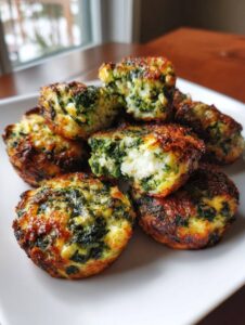 spinach cottage cheese bites air fried