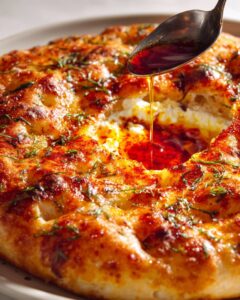 stuffed focaccia volcano nduja burrata