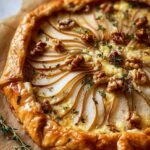 caramelized pear brie puff pastry 1