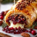 cranberry pecan baked brie