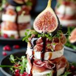 fig prosciutto ricotta towers