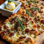 all recipes page 18 holiday herb flatbread cheese spread