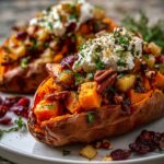 roasted sweet potato apple fall delight