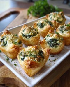 Creamy Spinach Puffs with Cream Cheese: An Easy, Elegant Appetizer