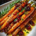 all recipes page 18 ginger maple roasted carrots cranberry butter