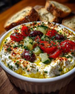 mediterranean feta dip