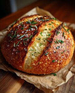 rustic rosemary garlic bread